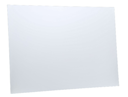 FEUILLE PVC 1200X2500X2 mm BLANC 1 UNITEE=1 PLAQUE DE 3m²   PVCRM2 V